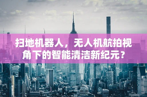 扫地机器人，无人机航拍视角下的智能清洁新纪元？