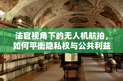 法官视角下的无人机航拍，如何平衡隐私权与公共利益？