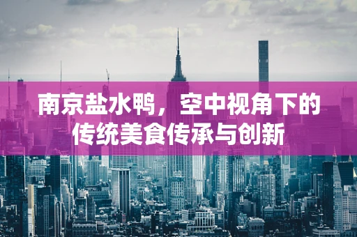 南京盐水鸭，空中视角下的传统美食传承与创新