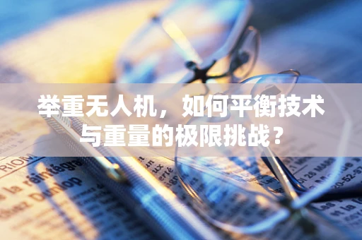 举重无人机，如何平衡技术与重量的极限挑战？