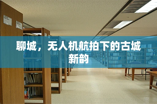 聊城，无人机航拍下的古城新韵