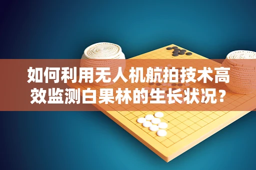 如何利用无人机航拍技术高效监测白果林的生长状况？