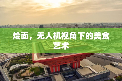 烩面，无人机视角下的美食艺术