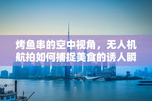 烤鱼串的空中视角，无人机航拍如何捕捉美食的诱人瞬间？