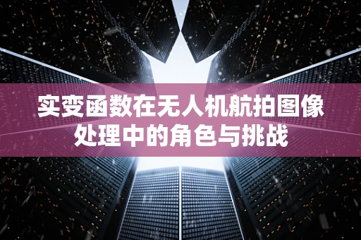 实变函数在无人机航拍图像处理中的角色与挑战