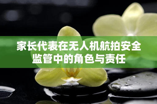 家长代表在无人机航拍安全监管中的角色与责任