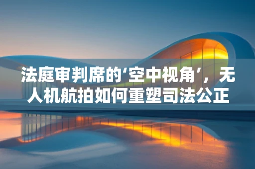 法庭审判席的‘空中视角’，无人机航拍如何重塑司法公正？