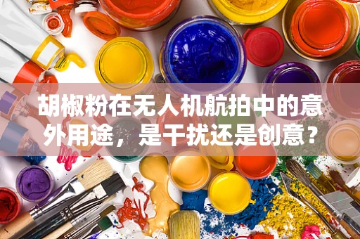 胡椒粉在无人机航拍中的意外用途，是干扰还是创意？