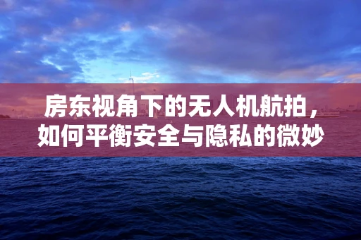 房东视角下的无人机航拍，如何平衡安全与隐私的微妙平衡？