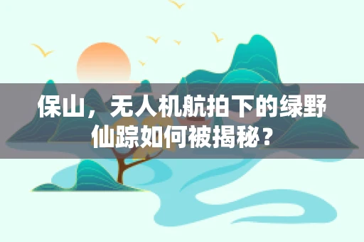 保山，无人机航拍下的绿野仙踪如何被揭秘？