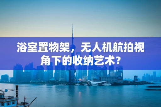 浴室置物架，无人机航拍视角下的收纳艺术？
