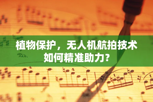 植物保护，无人机航拍技术如何精准助力？