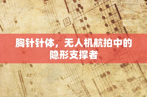 胸针针体，无人机航拍中的隐形支撑者