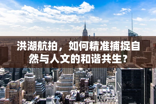洪湖航拍，如何精准捕捉自然与人文的和谐共生？