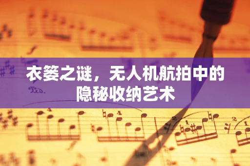 衣篓之谜，无人机航拍中的隐秘收纳艺术