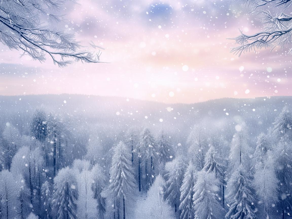小雪时节，无人机航拍如何捕捉自然界的静谧之美？