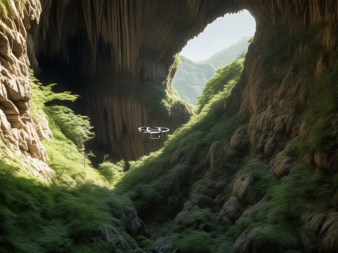 山洞中的秘密，无人机航拍如何安全探索未知空间？