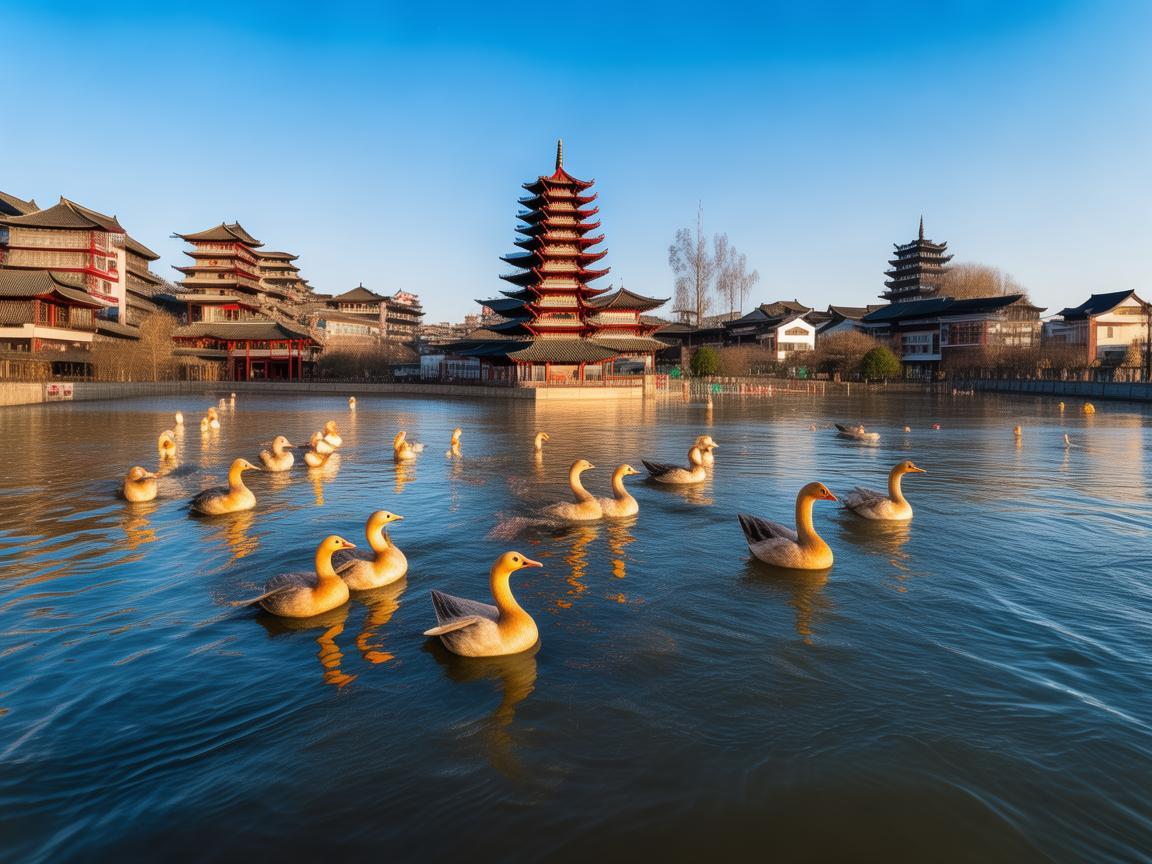 南京盐水鸭，传统美食的空中视角——如何通过无人机航拍展现其文化魅力？