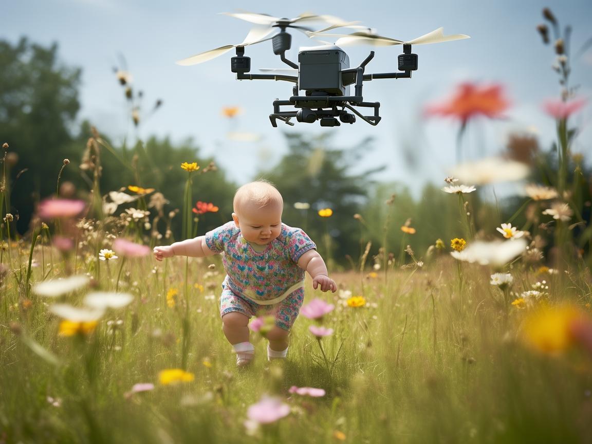 婴儿装在无人机航拍中能玩出哪些创意新花样？