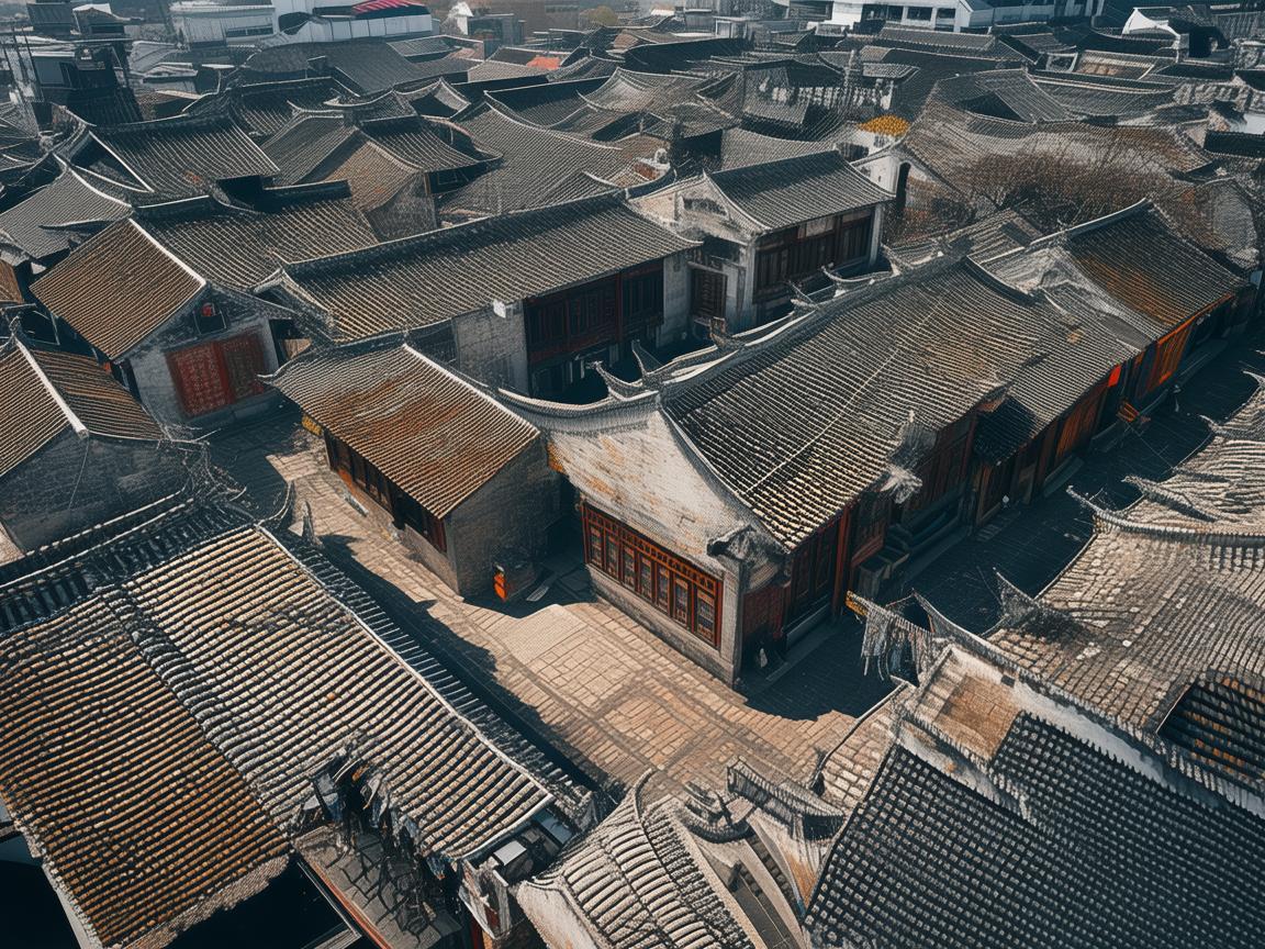 沧州古城的空中视角，无人机航拍能揭示哪些不为人知的历史细节？