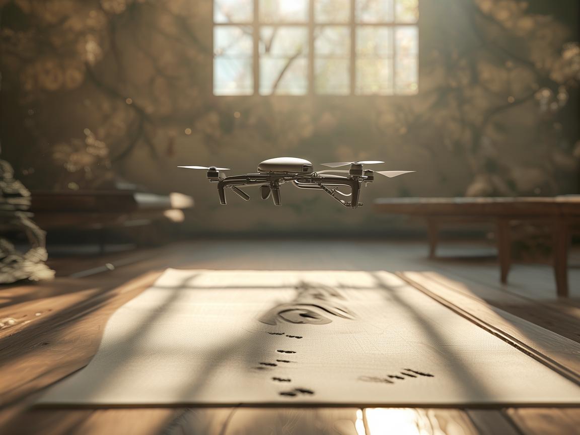 如何将瑜伽的冥想与无人机的飞行哲学相结合？