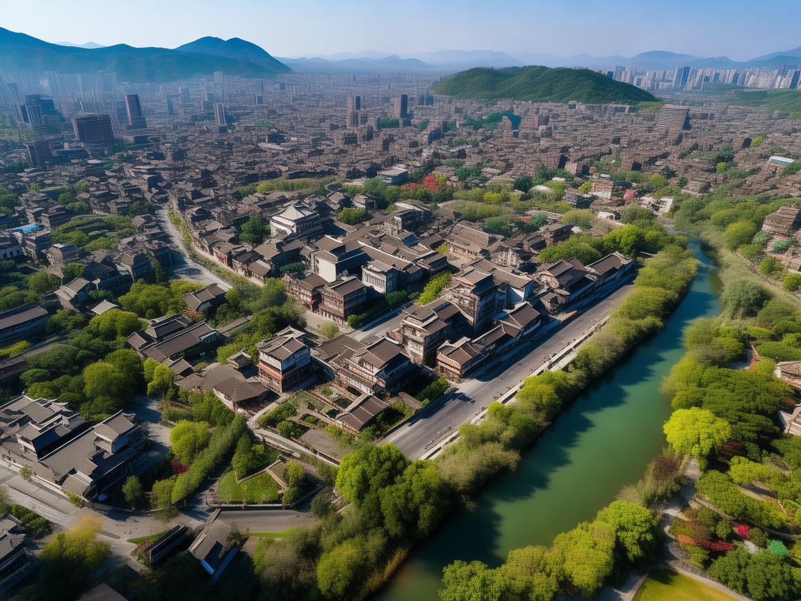 新沂航拍新视角，如何利用无人机技术探索古城与自然的和谐共生？