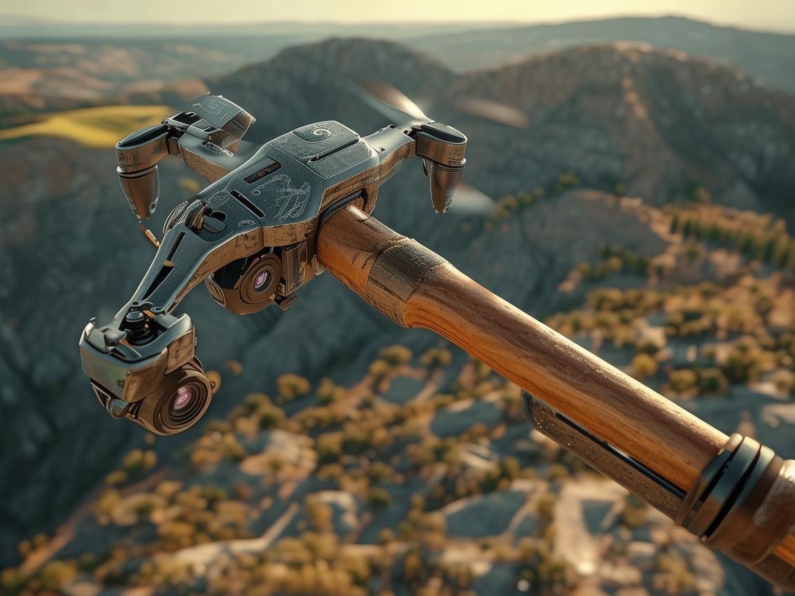 锤子在无人机航拍中的创新应用,是工具还是创意的催化剂?
