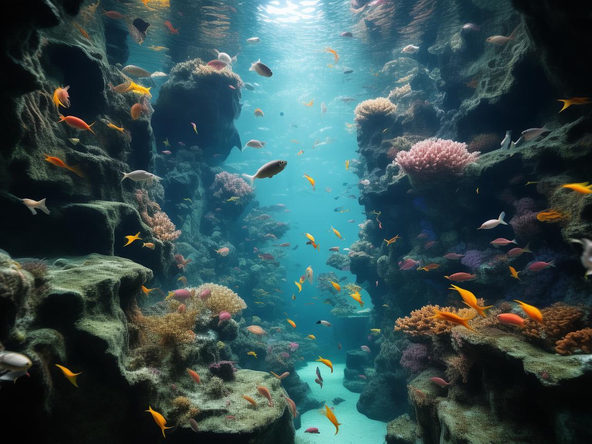 水族馆的空中视角,无人机航拍能揭示哪些不为人知的秘密?