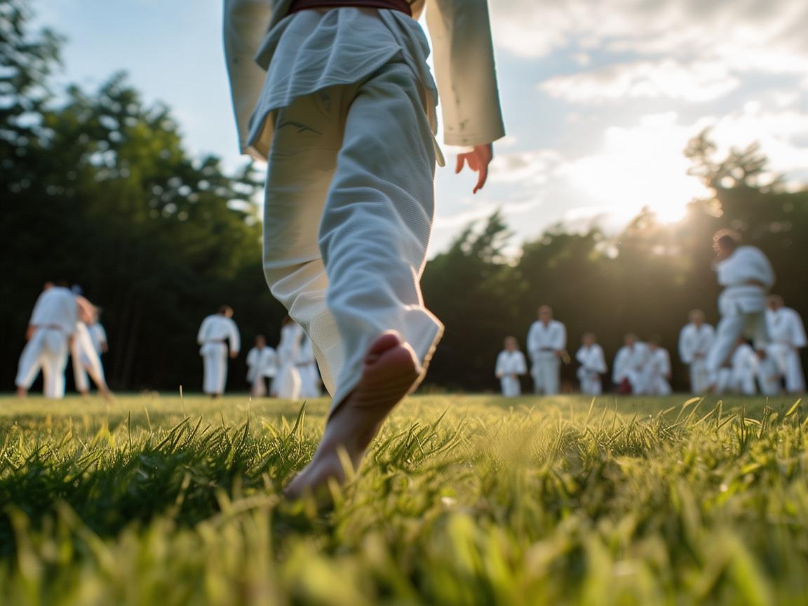 柔道与无人机航拍,如何在空中展现地面柔术的魅力?