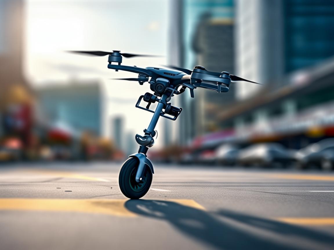 独轮电动车在无人机航拍中的奇技应用，是创新还是鸡肋？