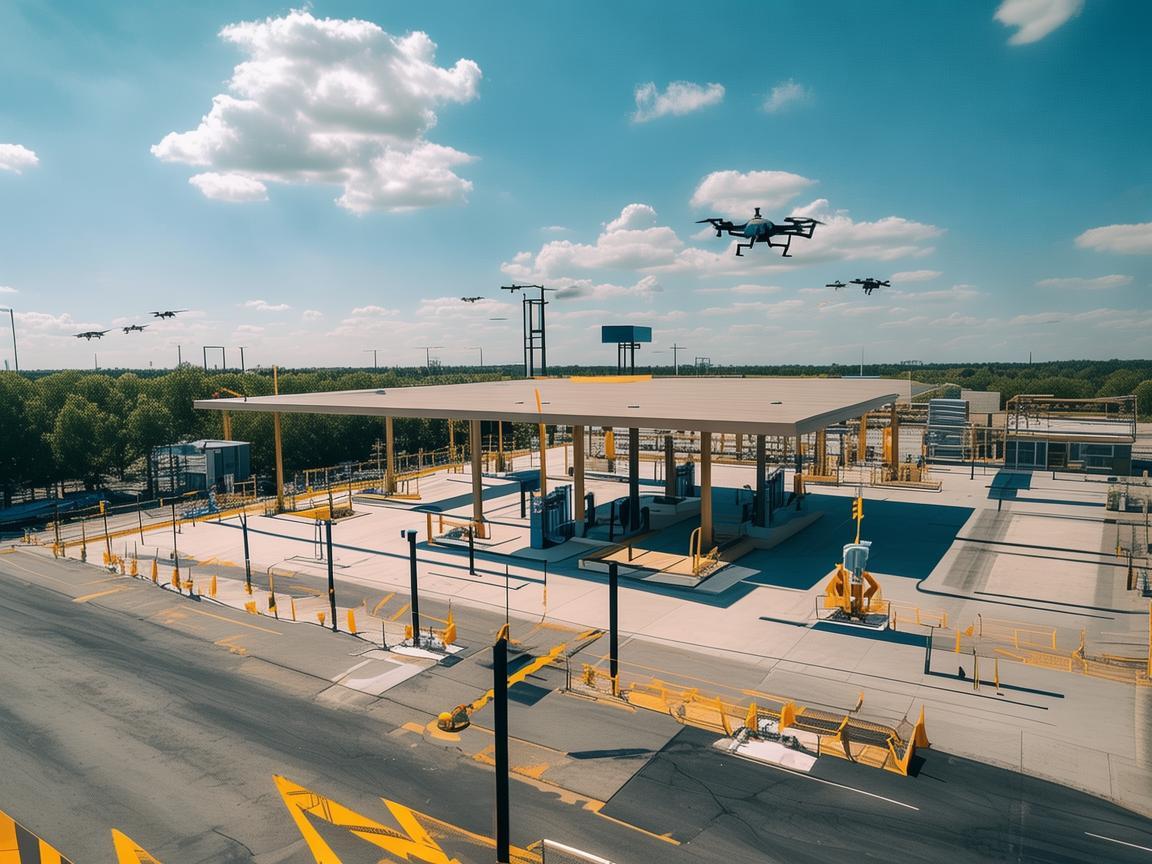 加气站对无人机航拍飞行安全的影响及应对策略