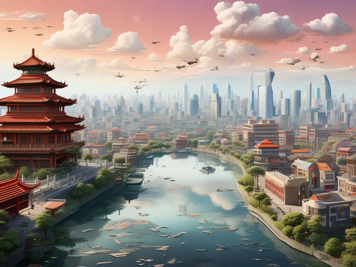 如何在长乐地区利用无人机航拍技术探索历史古韵与现代风貌的完美融合?