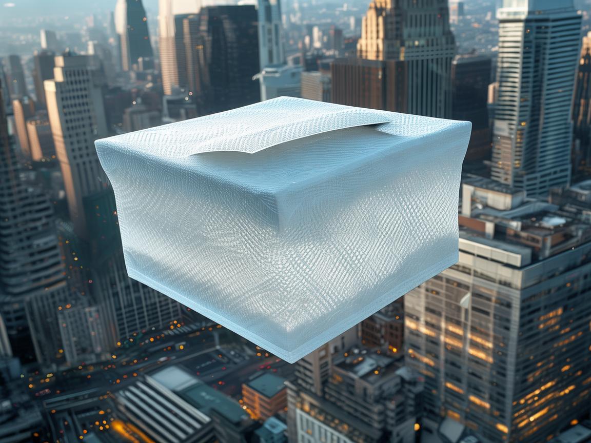 无人机航拍，纸巾盒的高空应用与创意想象