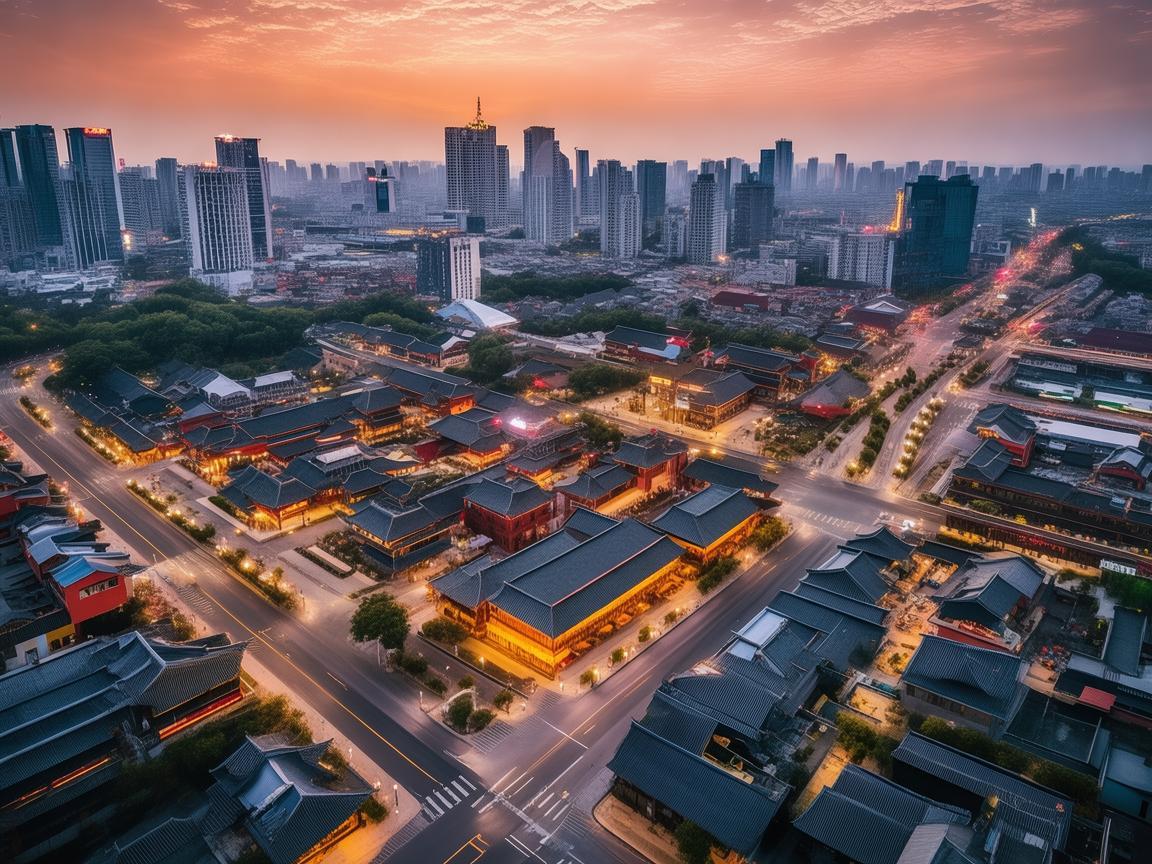 佛山古韵与现代风貌的空中交响,无人机航拍能揭示怎样的城市变迁? 佛山古韵与现代风貌的空中交响,无人机航拍能揭示怎样的城市变迁?