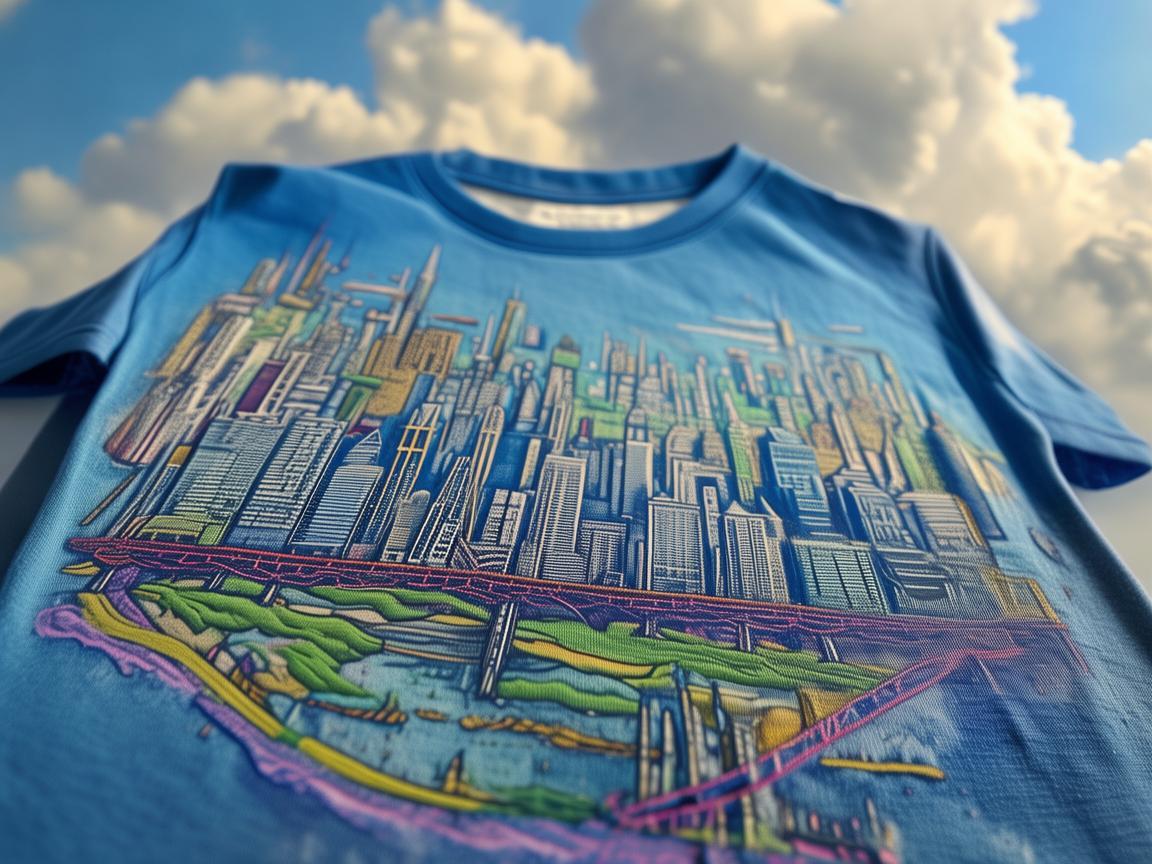 T恤上的航拍视角，如何让创意飞上天空？