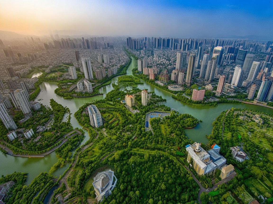 平度航拍，如何精准捕捉城市与自然的和谐共融？