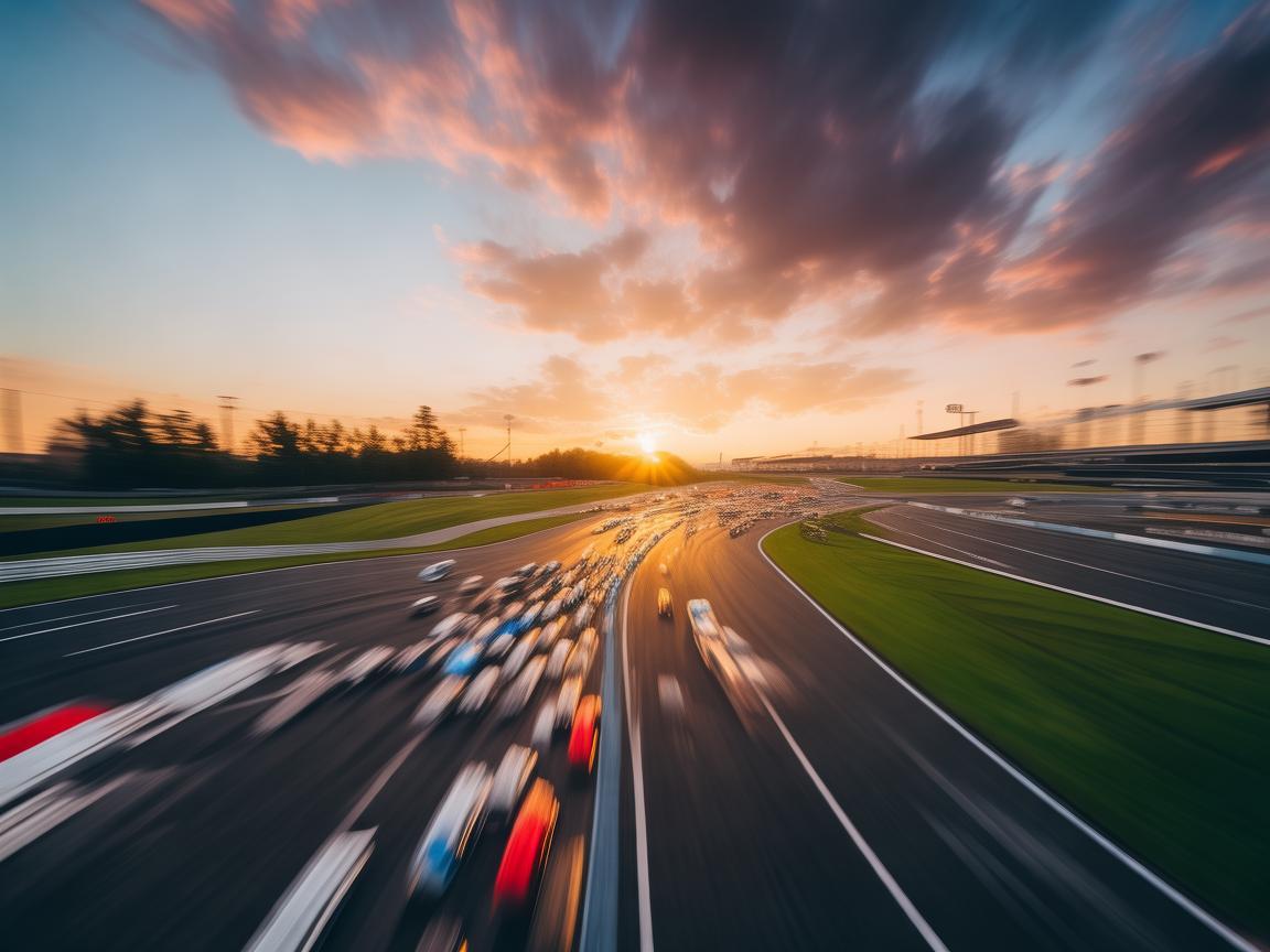 无人机航拍视角下，赛车场的速度与激情如何被精准捕捉？